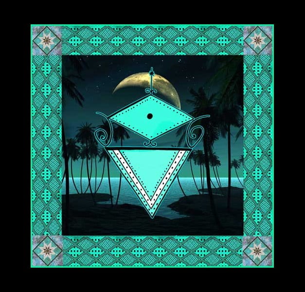 Cerimonial Cloth Veve La Siren (Mermaid) Cerimonial Cloth Veve La Siren (Mermaid)