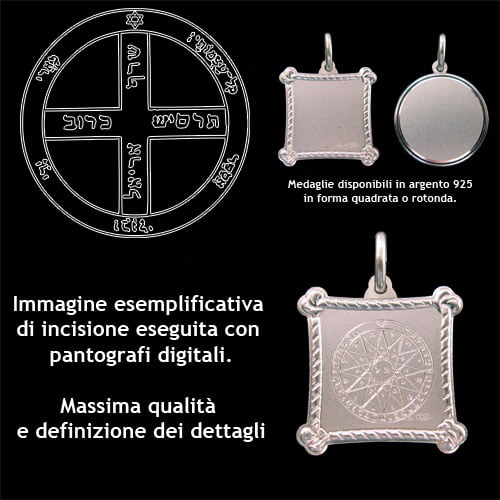 the sixth pentacle of Jupiter - Silver 925