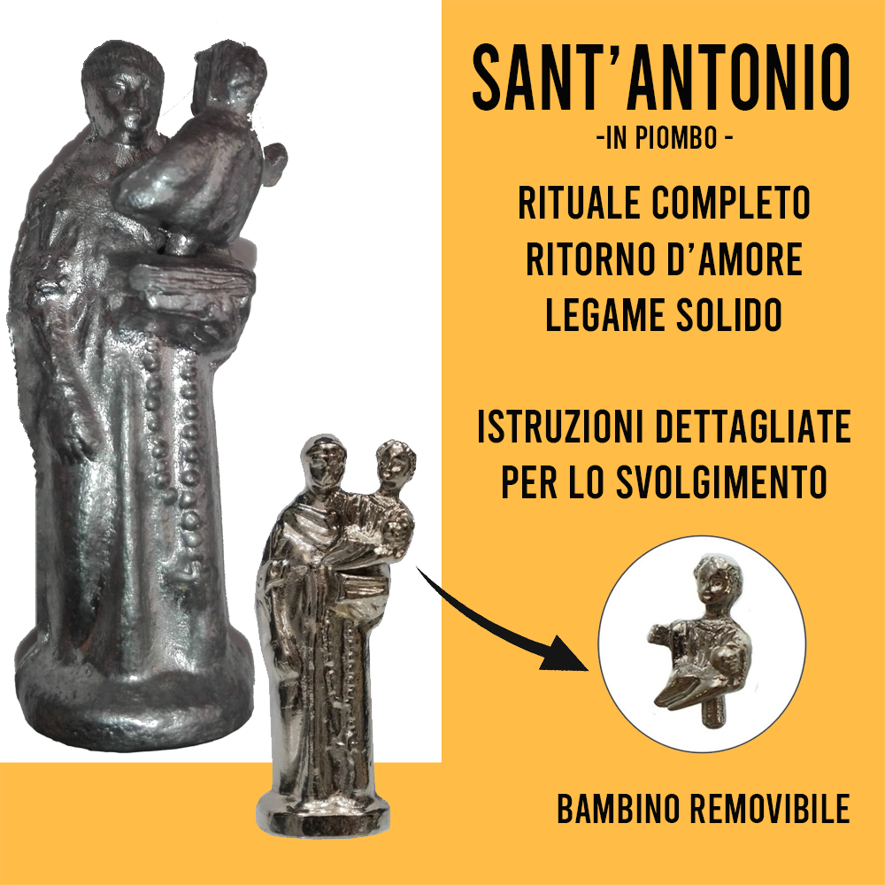 Ritual of lead Saint Anthony Ritual of lead Saint Anthony