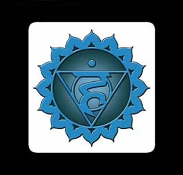 QUINTO - Vishuddaha Chakra - Stampa su masonite - 29 x 29 cm QUINTO - Vishuddaha Chakra - Stampa su masonite - 29 x 29 cm