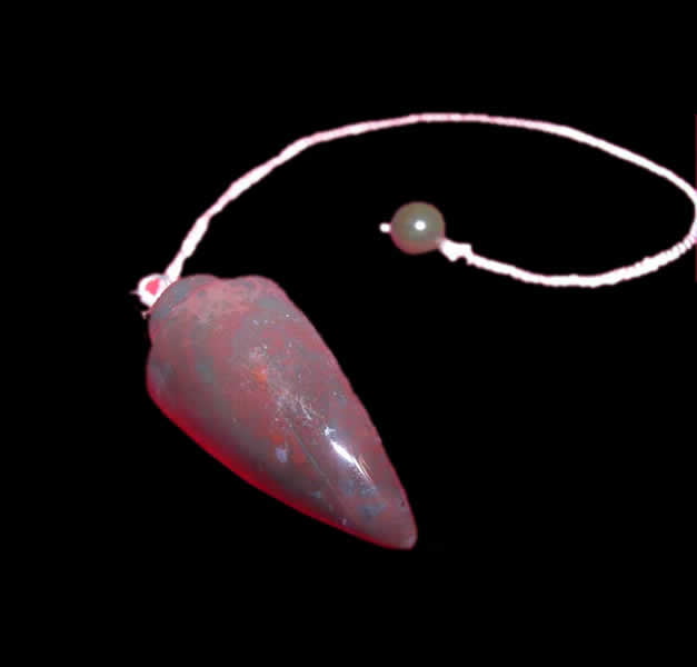 PENDOLO PIETRA DI SANGUE PENDOLO PIETRA DI SANGUE