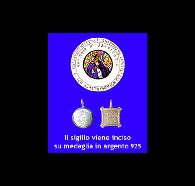 TALISMANO DI ABATE JULIO - VESCOVO -  ARGENTO 925 GR 3 TALISMANO DI ABATE JULIO - VESCOVO -  ARGENTO 925 GR 3