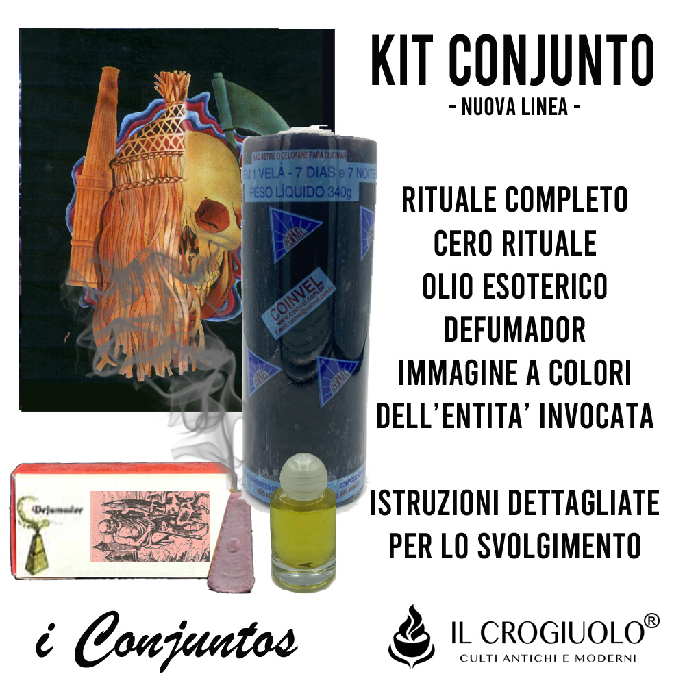 Candle of Abaluayê Black (or purple)