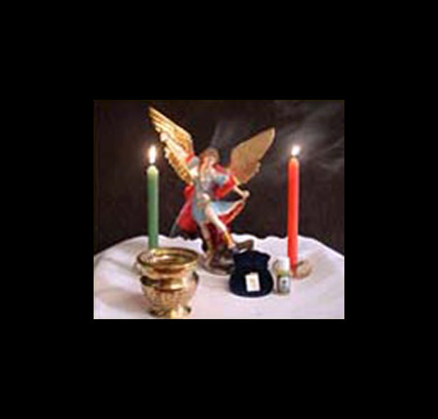 SAINT MICHAEL AND ARCHANGEL STATUE CM 70