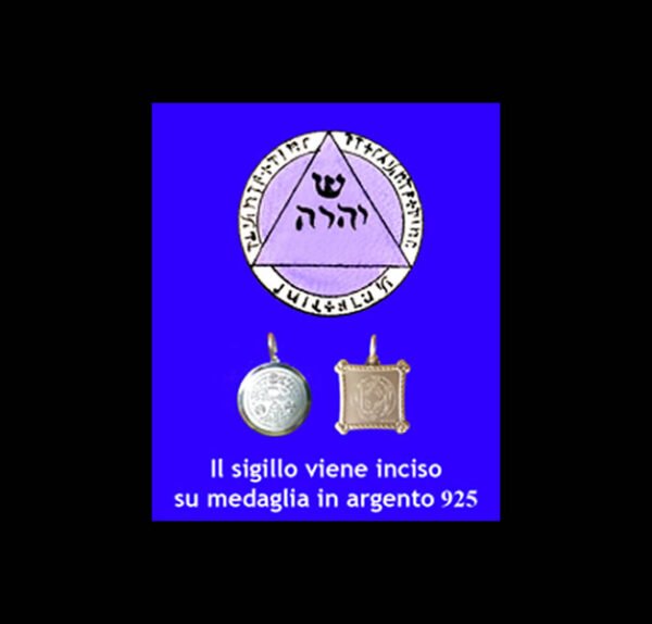 ABATE JULIO TALISMAN - DIVINE TRIANGLE - SILVER 925 GR 3