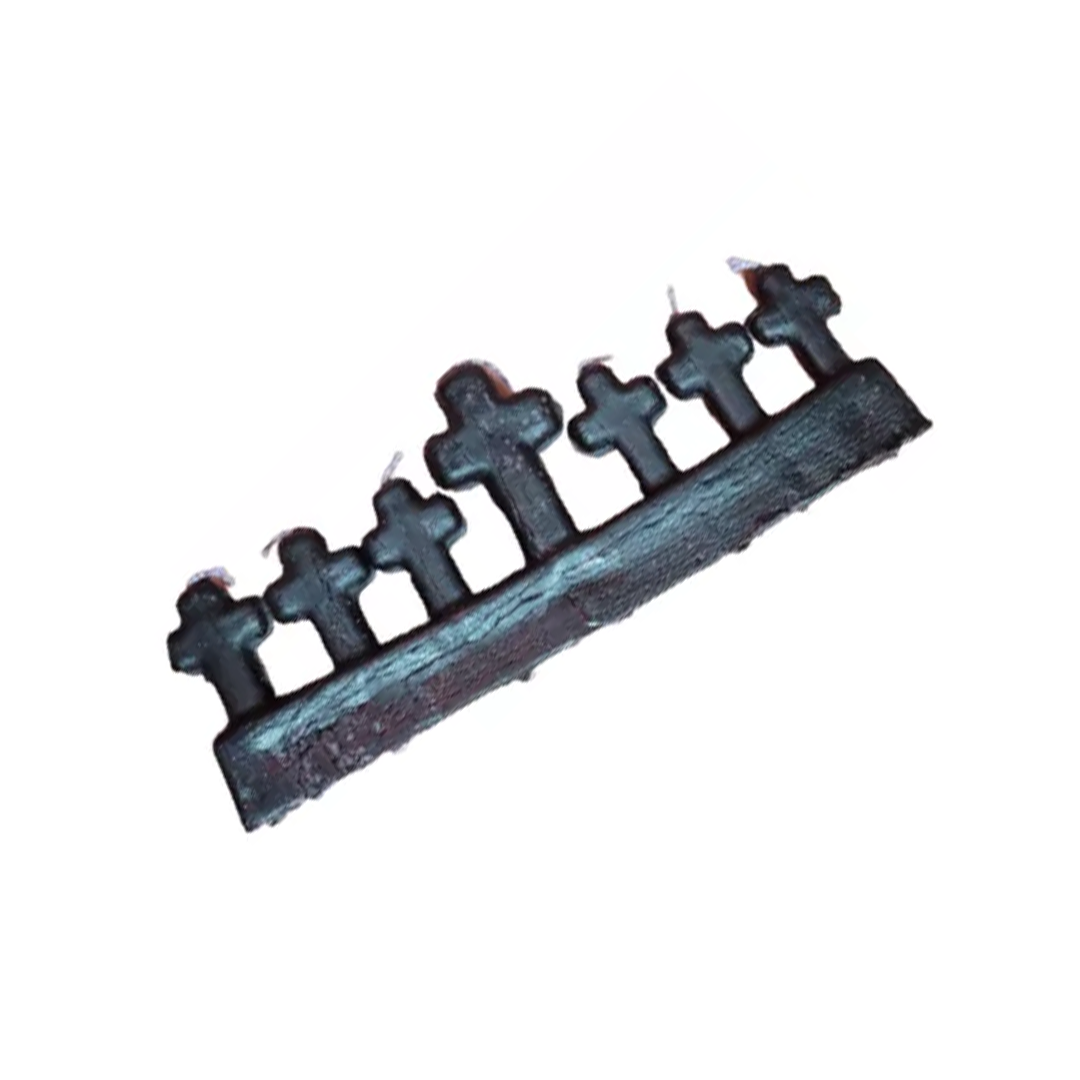 SETE ENCRUZILHADAS  22CMx8  Black colour SETE ENCRUZILHADAS  22CMx8  Black colour