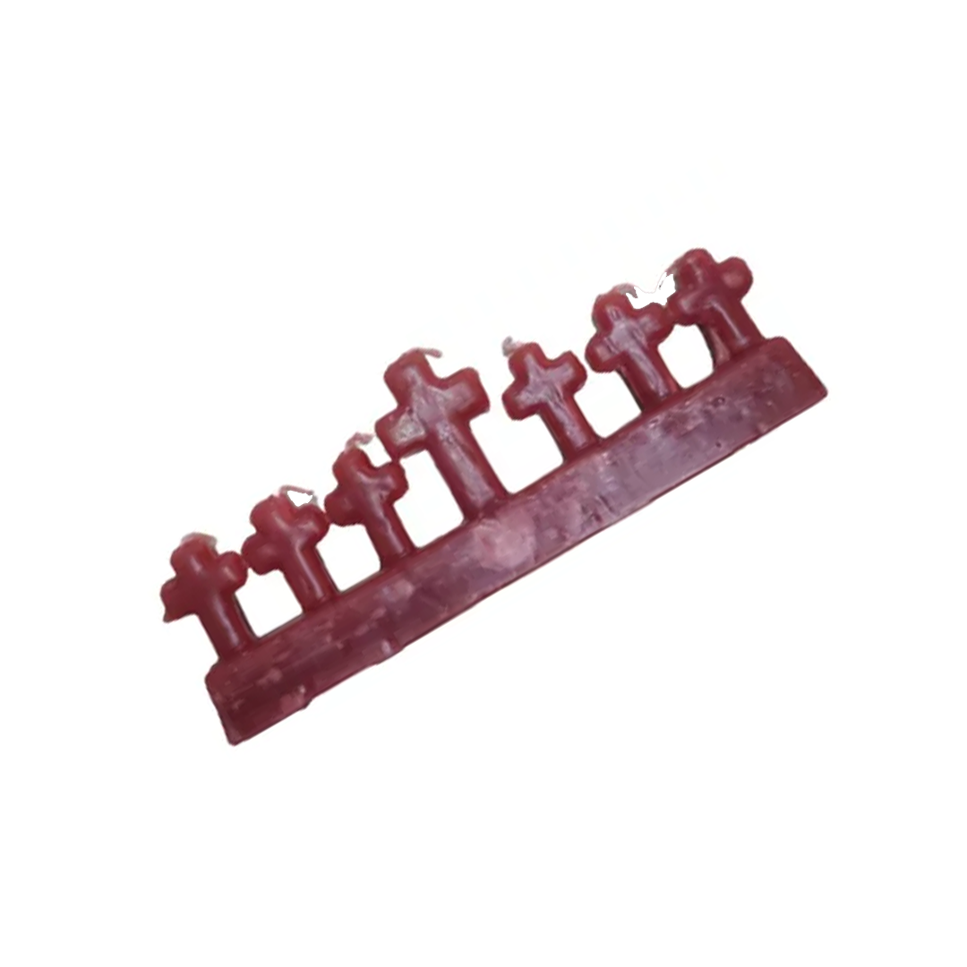 SETE ENCRUZILHADAS  22CMx8  Red colour SETE ENCRUZILHADAS  22CMx8  Red colour