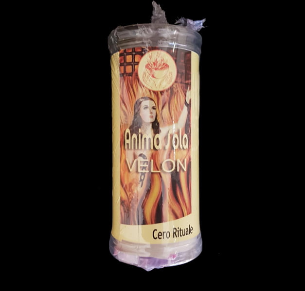 RITUAL CANDLE LONELY SOUL - CM 18.5 X 5.5 RITUAL CANDLE LONELY SOUL - CM 18.5 X 5.5