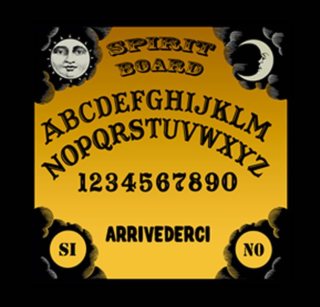 TAVOLA SEDUTA SPIRITICA VINTAGE CM 29 X 29 + MINILIBRO + PLANCHETTE TAVOLA SEDUTA SPIRITICA VINTAGE CM 29 X 29 + MINILIBRO + PLANCHETTE