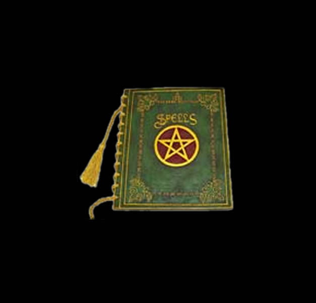 BOOK OF SHADOWS - GRIMORIO WITH  PENTACLE - GREEN COLOUR BOOK OF SHADOWS - GRIMORIO WITH  PENTACLE - GREEN COLOUR