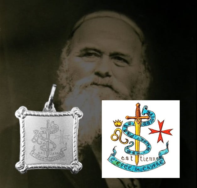 ABATE JULIO TALISMAN - THE SWORD OF CYPRUS - SILVER 925 GR 3 ABATE JULIO TALISMAN - THE SWORD OF CYPRUS - SILVER 925 GR 3