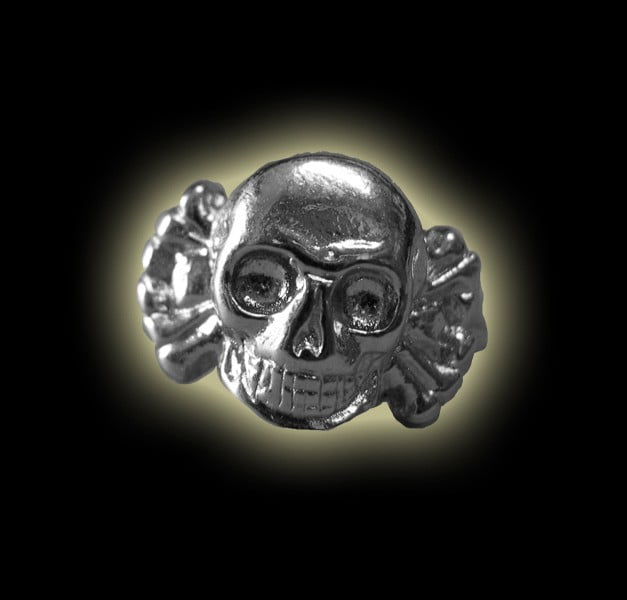 SILVER RING 925 WITH SKULL GR 7.7 SILVER RING 925 WITH SKULL GR 7.7