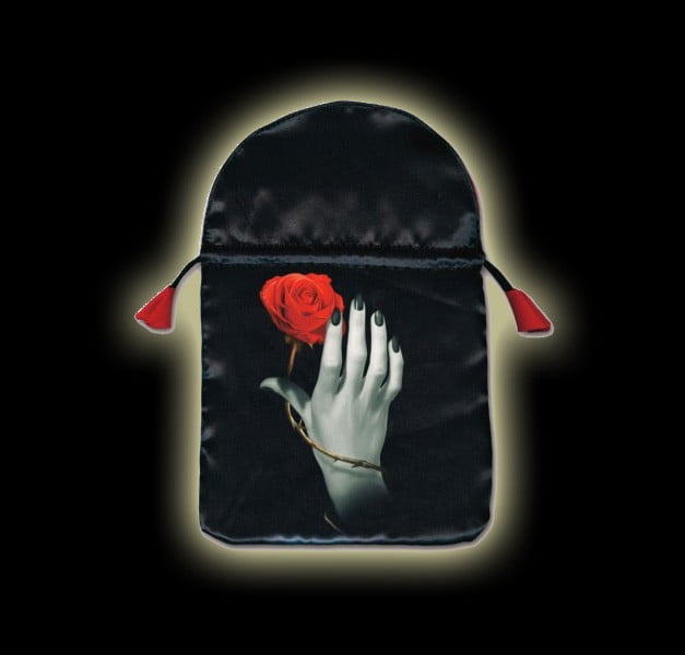 BORSA PORTA TAROCCHI - ROSE HAND