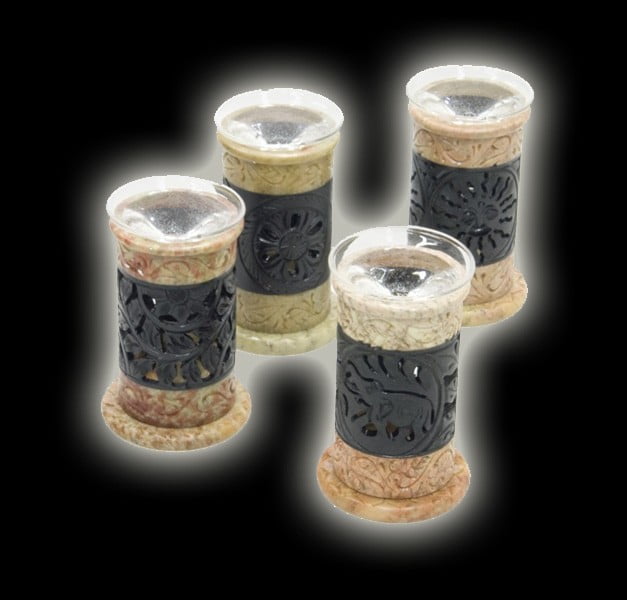 Aromatherapy lamp tower two colors