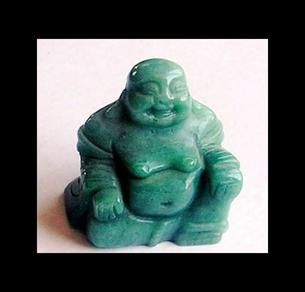 BUDDHA IN AVVENTURINA VERDE BUDDHA IN AVVENTURINA VERDE