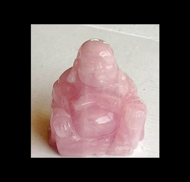 BUDDHA IN QUARZO ROSA BUDDHA IN QUARZO ROSA