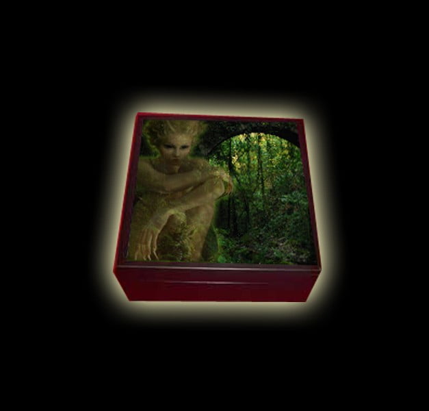 WOODEN BOX 17 CM X 17 X 8 WOODEN BOX 17 CM X 17 X 8