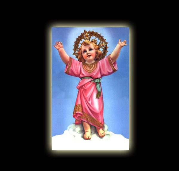 INFANT JESUS - sublimation ON ALUMINUM 30 X 20 CM