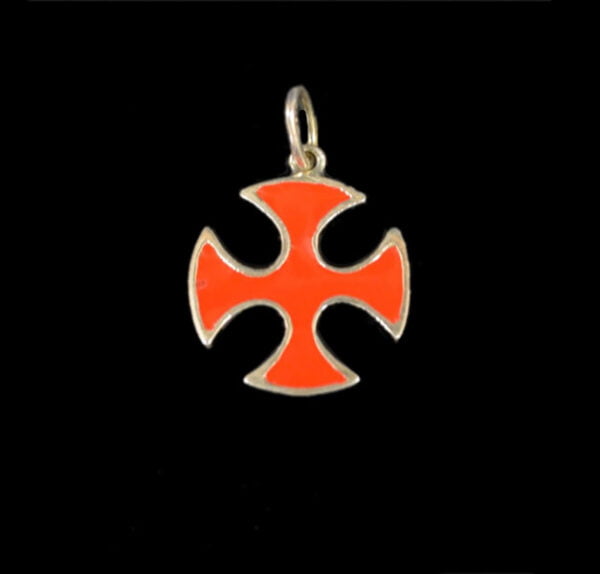 Templar Cross in enamelled silver GR 3