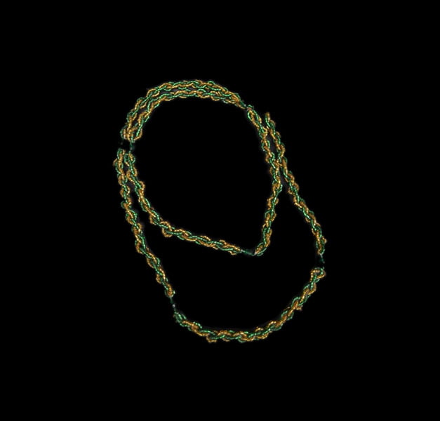 DILEGUM - RITUAL NECKLACE GREEN AND YELLOW