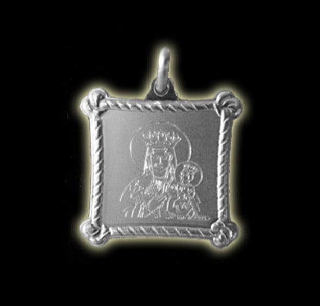 Vevè Erzulie Danthor medal - Silver 925 Vevè Erzulie Danthor medal - Silver 925