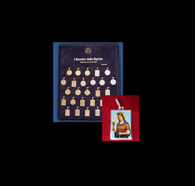 MEDALS OF SAINTS SET COLOR MEDALS OF SAINTS SET COLOR