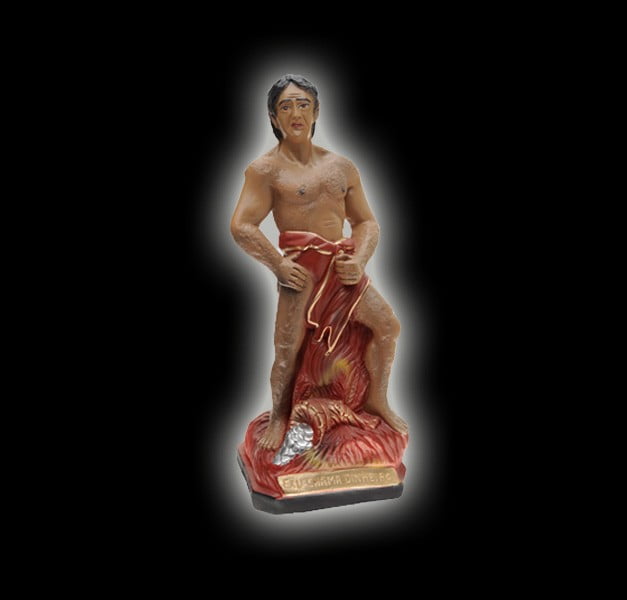 EXU' PEDRA NEGRA - CHAMA DINHERO CM 48 EXU' PEDRA NEGRA - CHAMA DINHERO CM 48