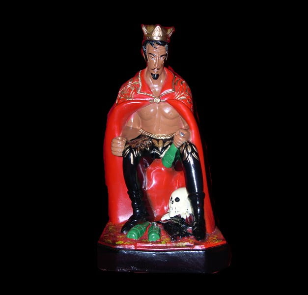 EXÚ REI SEDUTO CM 43 CIRCA EXÚ REI SEDUTO CM 43 CIRCA