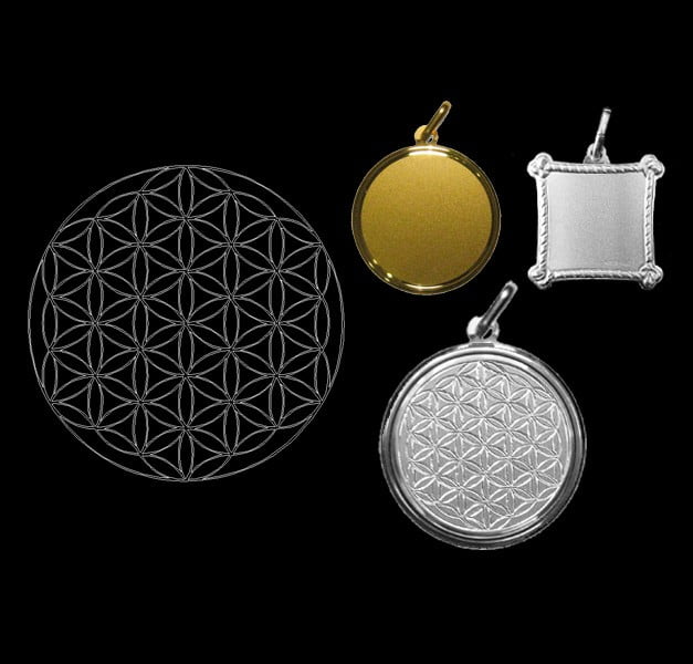 FLOWER OF LIFE SILVER 925 FLOWER OF LIFE SILVER 925