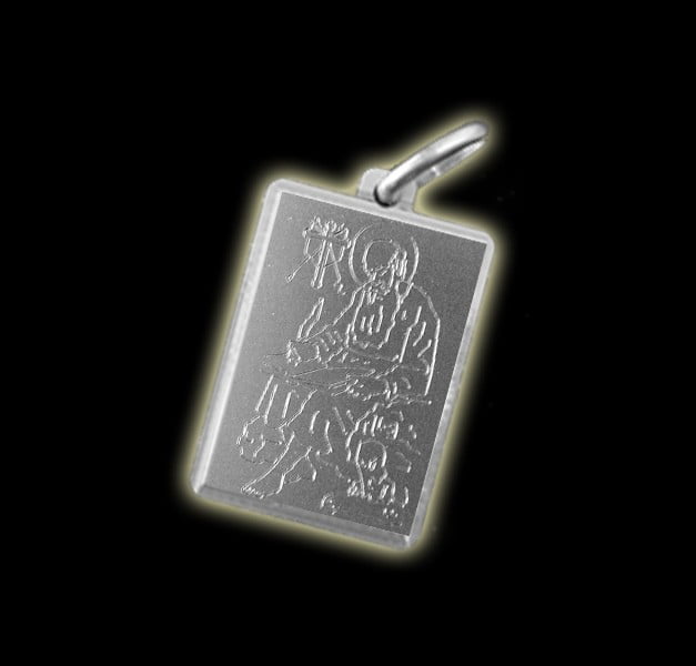 SAINT JEROME XANGO MEDAL - SILVER 925 SAINT JEROME XANGO MEDAL - SILVER 925