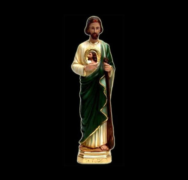 Plaster statue San Giuda e Taddeo cm 40 Plaster statue San Giuda e Taddeo cm 40