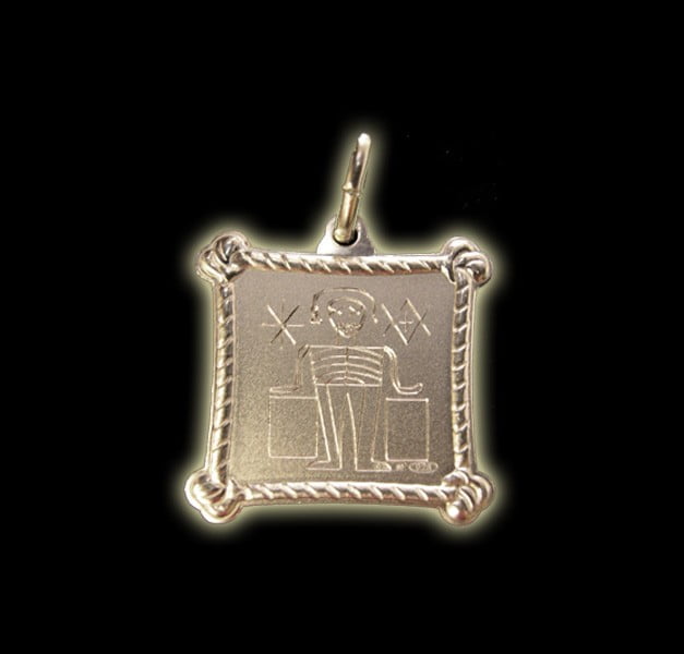 Vevè Grand Zombie medal - Silver 925 Vevè Grand Zombie medal - Silver 925