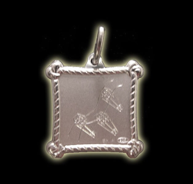 Vevè Le Mò medal - Silver 925 Vevè Le Mò medal - Silver 925