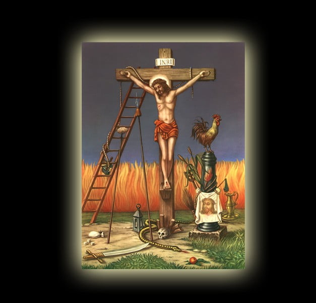 The Passion of Christ - Justo Juez - sublimation ON ALUMINUM 20 X 15 CM The Passion of Christ - Justo Juez - sublimation ON ALUMINUM 20 X 15 CM