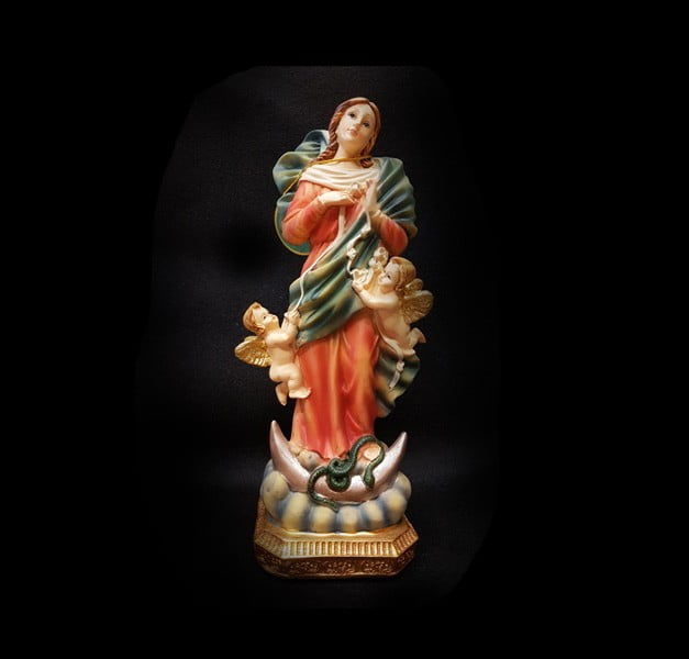 Statua Madonna dei Nodi cm 20 RESINA Statua Madonna dei Nodi cm 20 RESINA