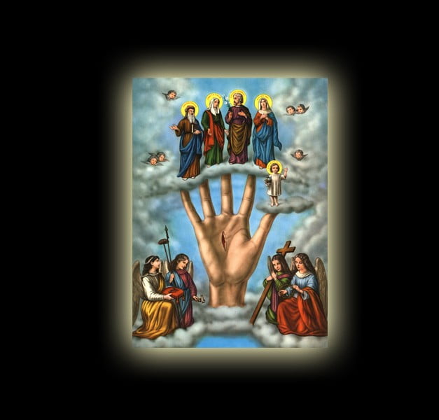 POWERFUL HAND (MANO PODEROSA) - sublimation ON ALUMINUM 30 X 20 CM POWERFUL HAND (MANO PODEROSA) - sublimation ON ALUMINUM 30 X 20 CM