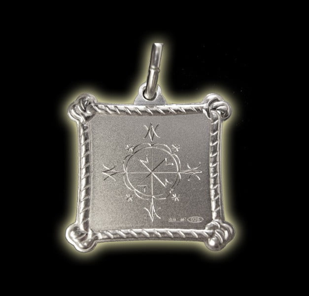 Vevè Met Kalfou medal - Silver 925 Vevè Met Kalfou medal - Silver 925