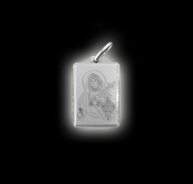 Vevè Metresili Mater Dolorosa medal - Silver 925 Vevè Metresili Mater Dolorosa medal - Silver 925