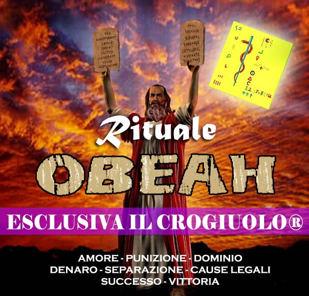 Rito Obeah di separazione Rito Obeah di separazione