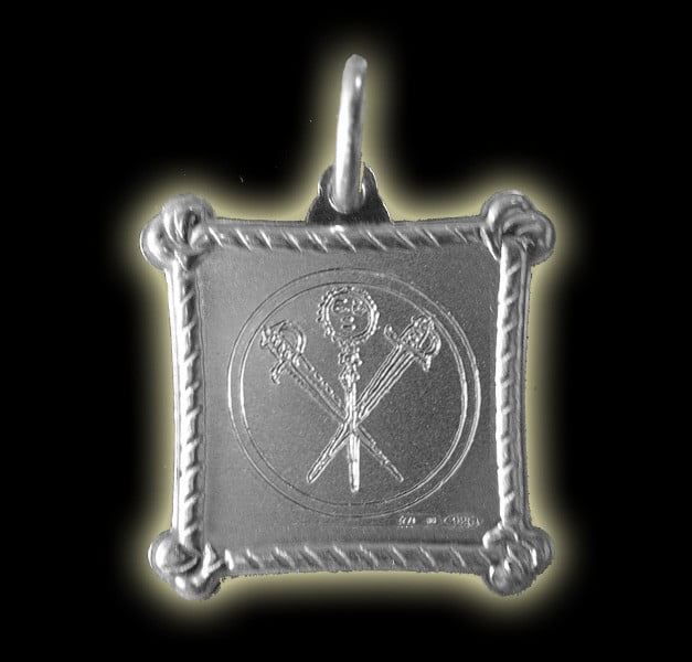 PONTO OGUM MEDAL - SILVER 925 PONTO OGUM MEDAL - SILVER 925