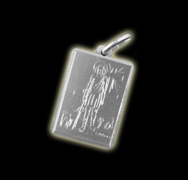 PONTO SAINT LAZARUS MEDAL - SILVER 925 PONTO SAINT LAZARUS MEDAL - SILVER 925