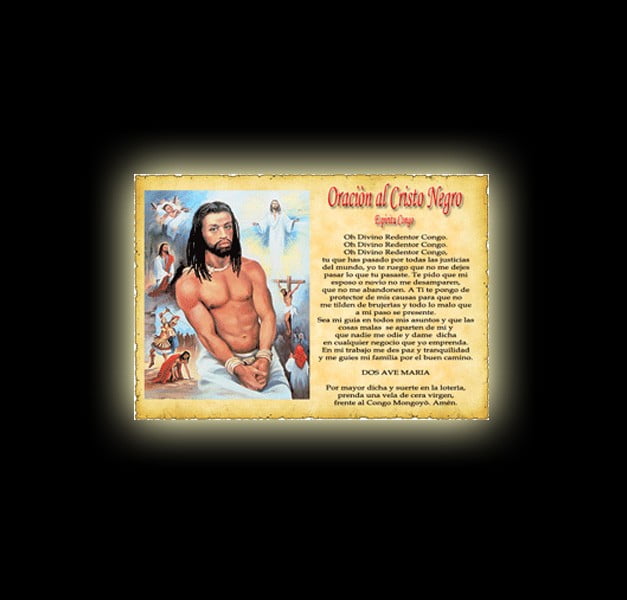 Black Christ prayer (Spirit of Congo) - Parchment Black Christ prayer (Spirit of Congo) - Parchment