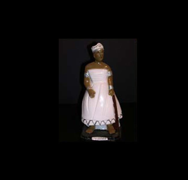 Statua in gesso Oxalufà Candomblè cm 22 Statua in gesso Oxalufà Candomblè cm 22