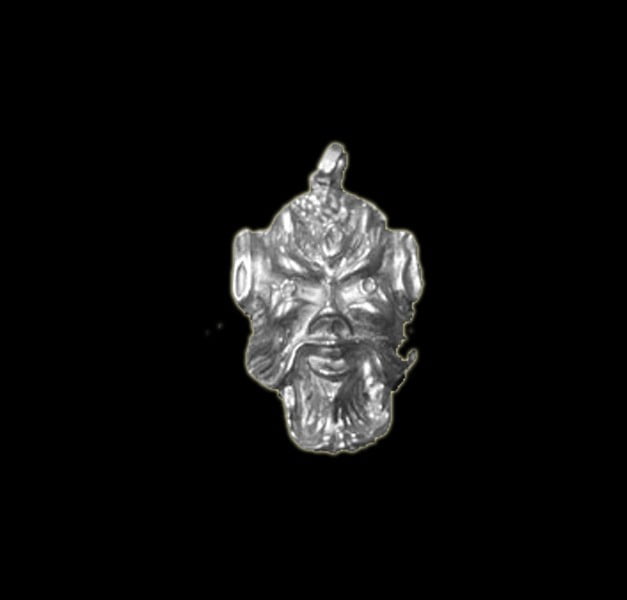 GOD PAN TALISMAN SILVER 925 GR 12.5 GOD PAN TALISMAN SILVER 925 GR 12.5