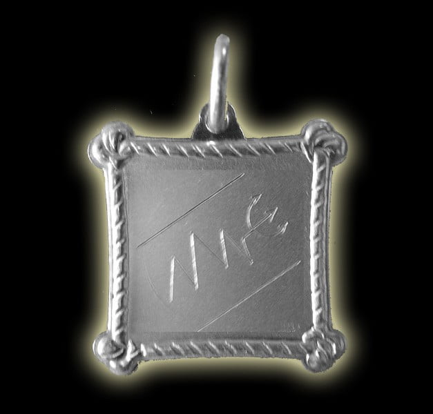 MEDAGLIA PONTO POMBA GIRA PEGA HOMEN - ARGENTO 925 MEDAGLIA PONTO POMBA GIRA PEGA HOMEN - ARGENTO 925