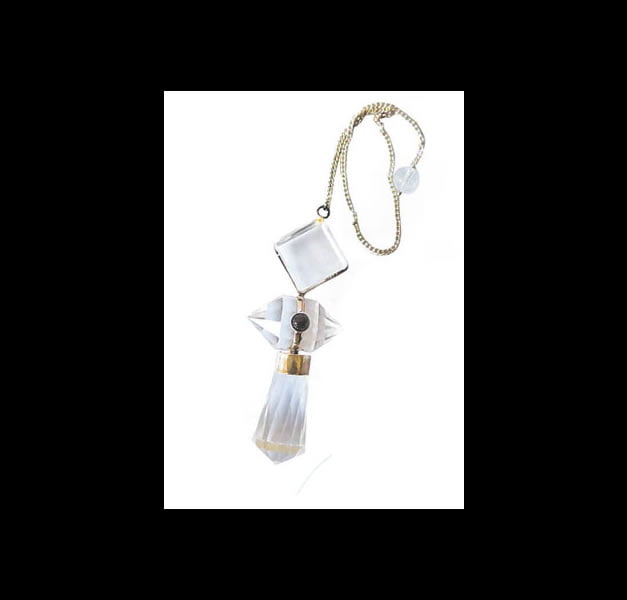PENDULUM ELEMENTS IN ROCK CRYSTAL AND SILVER PENDULUM ELEMENTS IN ROCK CRYSTAL AND SILVER