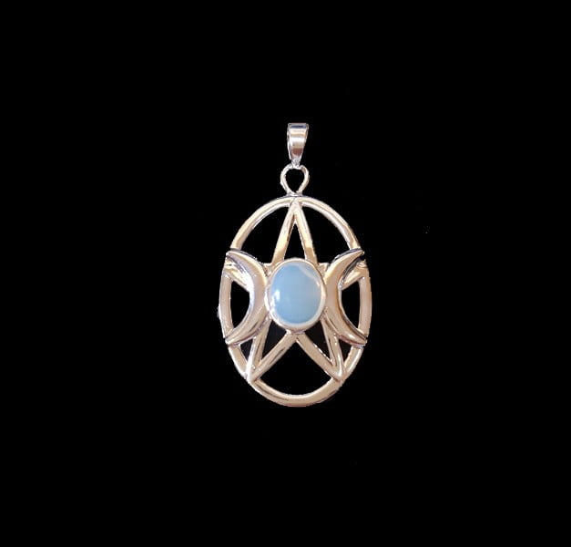 TRIPLE MOON WITH PENTACLE TRIPLE MOON WITH PENTACLE