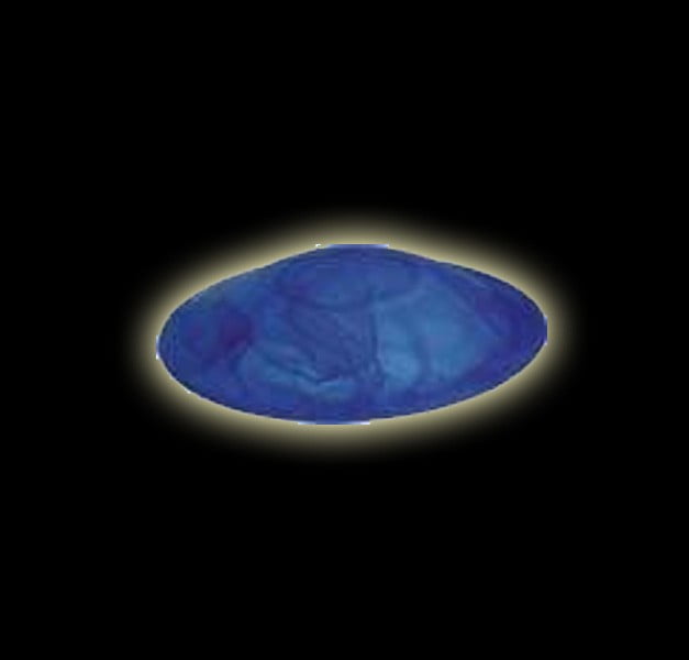 SNEEZE GUARD SATIN GLASS PLATE