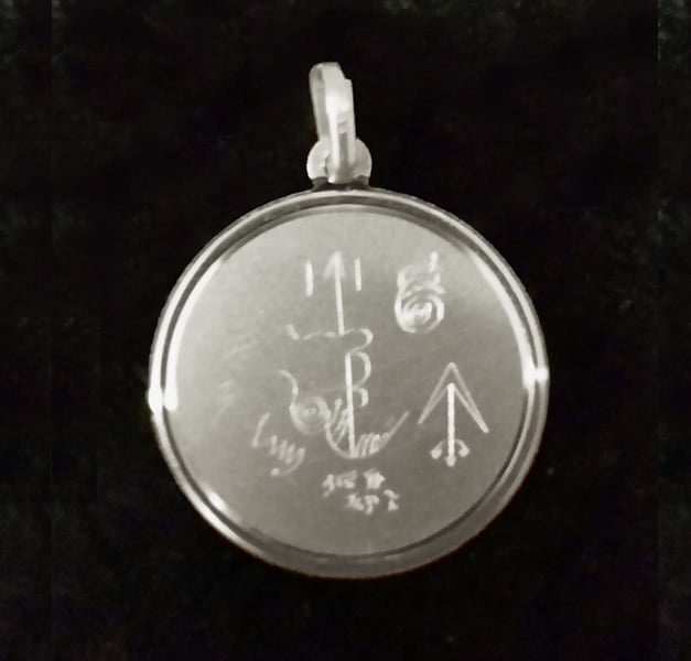 PONTO CABALISTICO EXU CHAMA DINHEIRO MEDAL - SILVER 925 PONTO CABALISTICO EXU CHAMA DINHEIRO MEDAL - SILVER 925