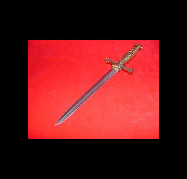 MASONIC SILVER DAGGER MASONIC SILVER DAGGER